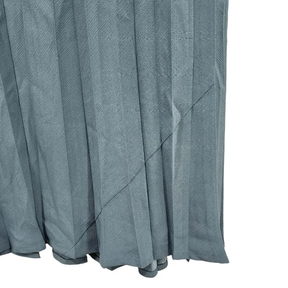 Babette Women's Pleated Flowy Midi Skirt - M - Picture 3 of 5